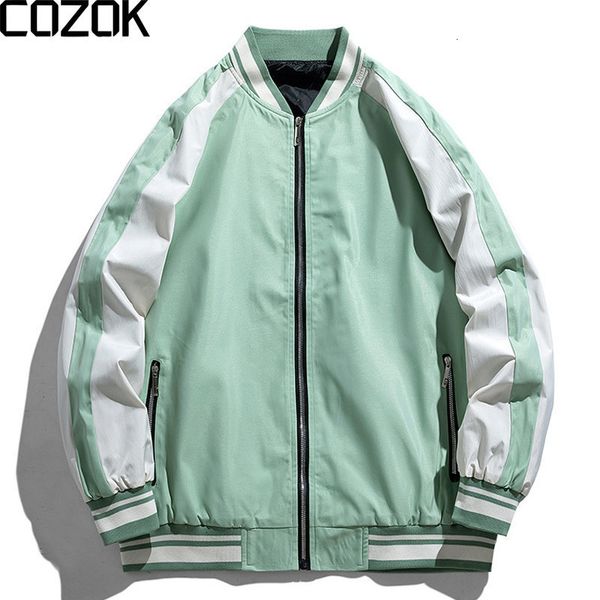 mens jackets casual baseball jacket men spring patchwork stand collar windbreaker coats loose street fashion college 230726, Black;brown
mens jackets casual baseball jacket men spring patchwork stand collar windbreaker coats loose street fashion college 230726, Black;brown