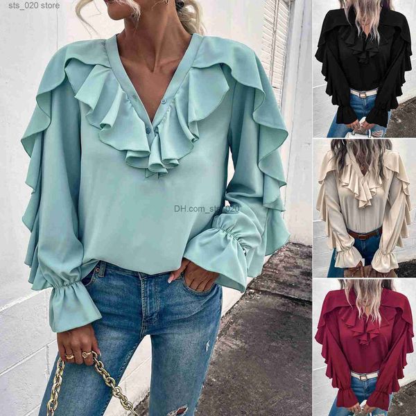 women's blouses shirts temperament commuter shirt leisure vacation comfortable soft four seasons t230727, White
women's blouses shirts temperament commuter shirt leisure vacation comfortable soft four seasons t230727, White