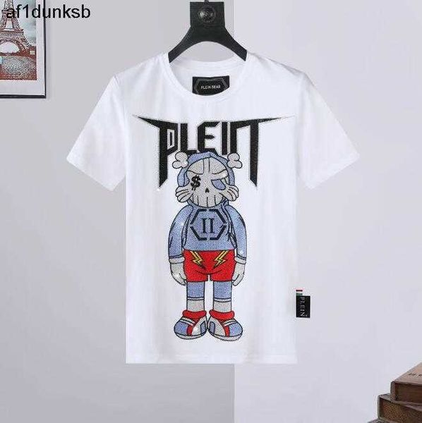 round designer men t-shirts philipps neck ss mens plein tshirts rhinestone skull bear t-shirts classical high men's quality tees pb 165, White;black
round designer men t-shirts philipps neck ss mens plein tshirts rhinestone skull bear t-shirts classical high men's quality tees pb 165, White;black