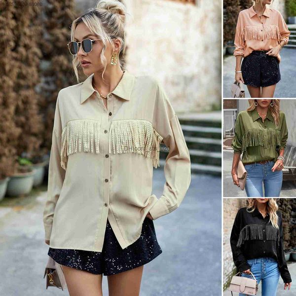women's blouses shirts design sense shirt women's 2023 autumn/winter women's long sleeve shirt t230727, White
women's blouses shirts design sense shirt women's 2023 autumn/winter women's long sleeve shirt t230727, White