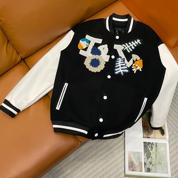 100% correct version men's plus size outerwear & coats cashmere genuine cowhide sleeves luxury puffer jackets designer varsity jacket o, Black;brown
100% correct version men's plus size outerwear & coats cashmere genuine cowhide sleeves luxury puffer jackets designer varsity jacket o, Black;brown