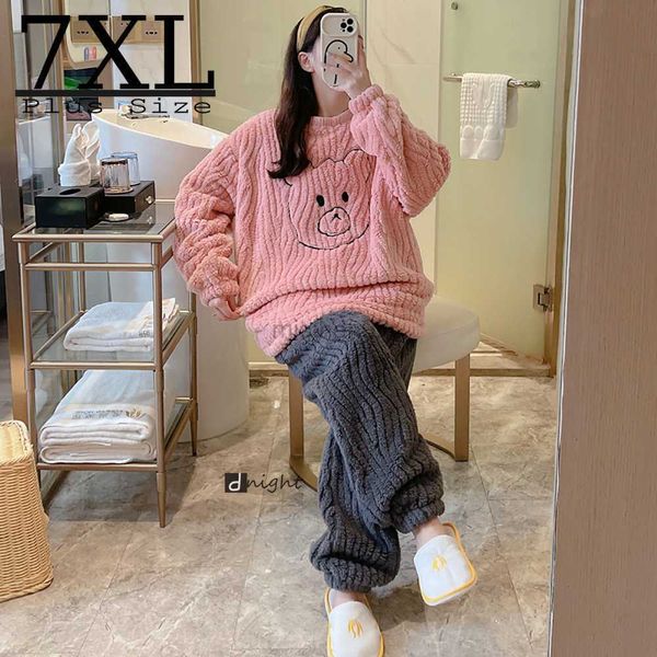 women's sleep lounge women winter flannel pajama woman pajamas set winter warm sleepwear nightwear female larger size pijamas suit cora
women's sleep lounge women winter flannel pajama woman pajamas set winter warm sleepwear nightwear female larger size pijamas suit cora
