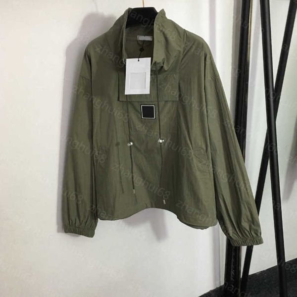 23ss womens designer clothing womens jacket logo leather stand-up collar long sleeve pullover trench coat women clothes a1, Black;brown
23ss womens designer clothing womens jacket logo leather stand-up collar long sleeve pullover trench coat women clothes a1, Black;brown