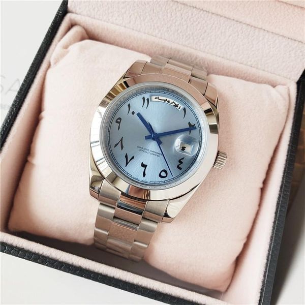 luxury watch lovers men aaa quality 40mm precision durability automatic movement stainless steel watchs waterproof luminous montre mechanica, Slivery;brown
luxury watch lovers men aaa quality 40mm precision durability automatic movement stainless steel watchs waterproof luminous montre mechanica, Slivery;brown