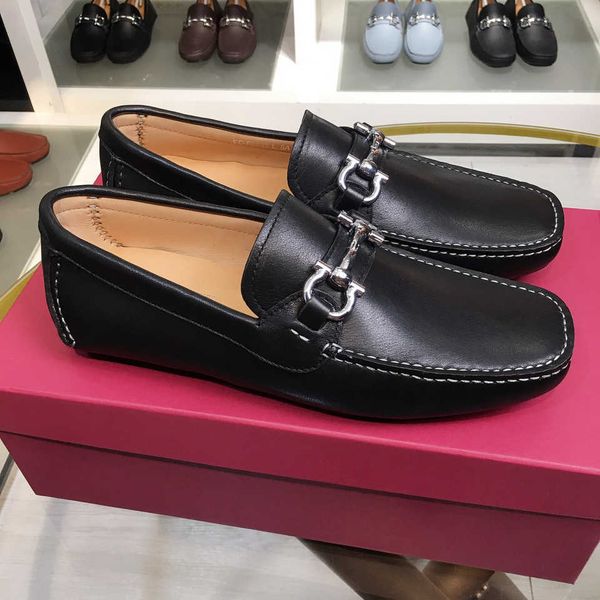 2023 feragamos dress shoes new footwear summer layer cowhide black casual shoes business breathable and non slip youth men's bean shoes
2023 feragamos dress shoes new footwear summer layer cowhide black casual shoes business breathable and non slip youth men's bean shoes