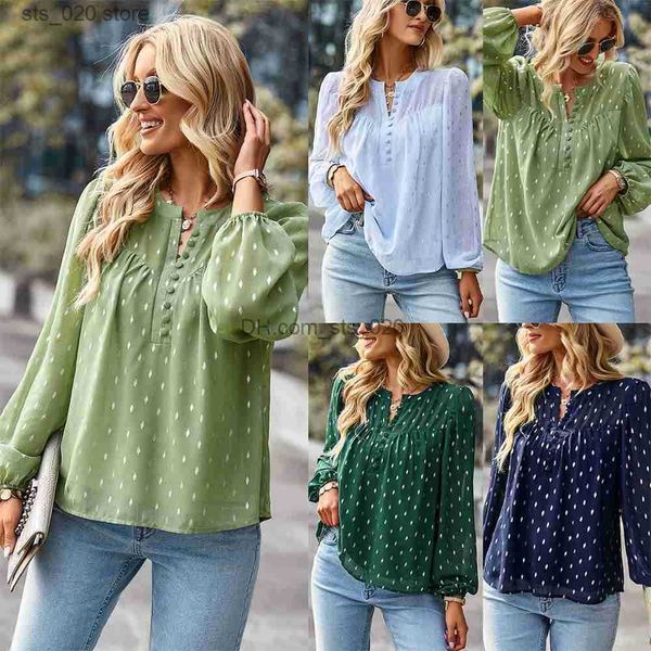 women's blouses shirts single breasted 2022 spring and autumn long sleeved casual women's clothing t230727, White
women's blouses shirts single breasted 2022 spring and autumn long sleeved casual women's clothing t230727, White