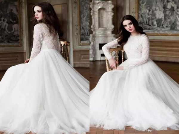 modest elegant full lace boho country aline wedding dresses sheer long sleeves illusion back tulle bridal vestidos de novia1286416, White
modest elegant full lace boho country aline wedding dresses sheer long sleeves illusion back tulle bridal vestidos de novia1286416, White