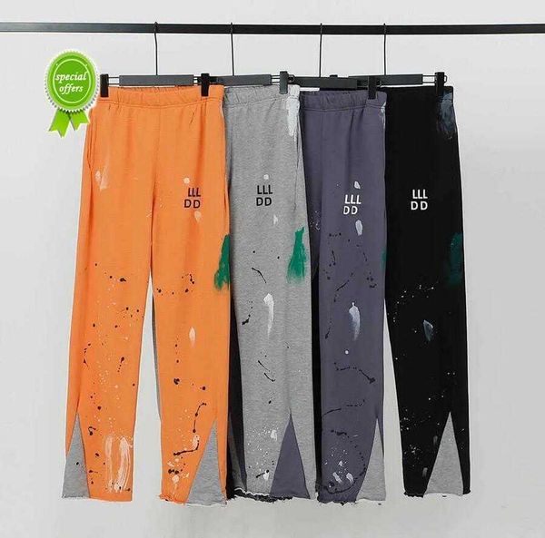 designer men's pants galleryes depts multi panel flared pants women sports loose high street casual sweatpants vintage trousers70f2, Black
designer men's pants galleryes depts multi panel flared pants women sports loose high street casual sweatpants vintage trousers70f2, Black