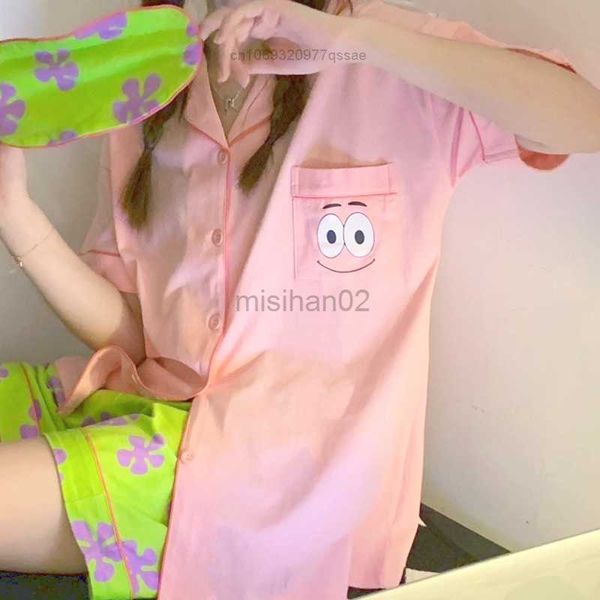 women's sleep lounge fashion casual cute cartoon y2k short couples pijamas sets nightwear sponge summer spring shorts korean home suit
women's sleep lounge fashion casual cute cartoon y2k short couples pijamas sets nightwear sponge summer spring shorts korean home suit