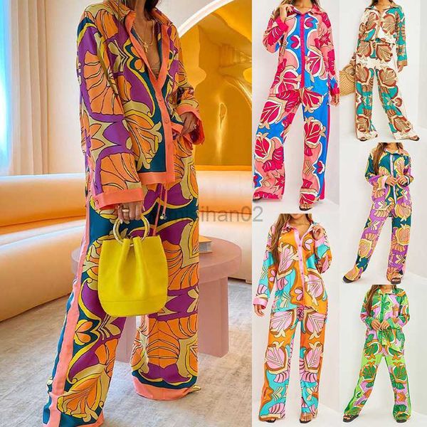 women's sleep lounge 2023 fashion print elegant sleepwear women's set elastic waist straight 2 piece pajamas set casual chic youth
women's sleep lounge 2023 fashion print elegant sleepwear women's set elastic waist straight 2 piece pajamas set casual chic youth
