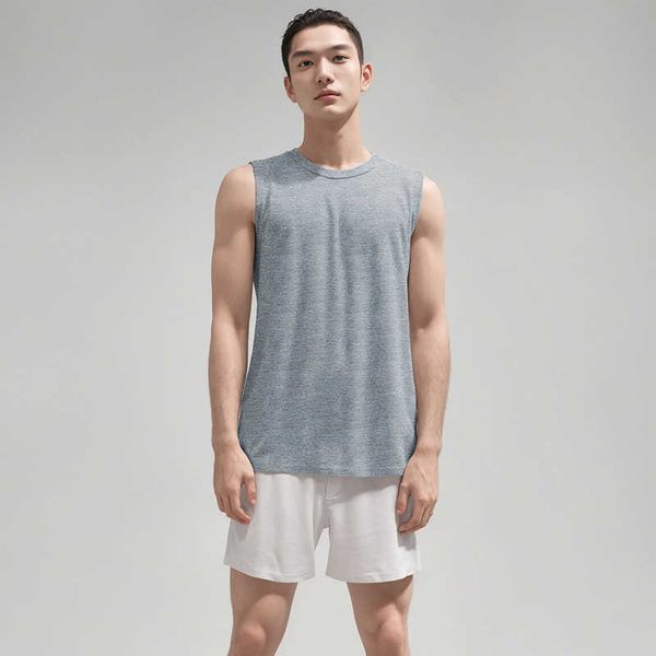 men's summer tank lu-017 drysensc casual sports fitness quick dry breathable sleeveless round neck vest gym shirt, White;black
men's summer tank lu-017 drysensc casual sports fitness quick dry breathable sleeveless round neck vest gym shirt, White;black