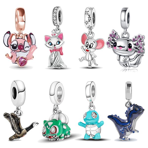 925 silver animal series pendant charms diy cute animal unicorn fox mouse designer jewelry accessories fit pandora bracelet necklace trinket, Bronze;silver
925 silver animal series pendant charms diy cute animal unicorn fox mouse designer jewelry accessories fit pandora bracelet necklace trinket, Bronze;silver