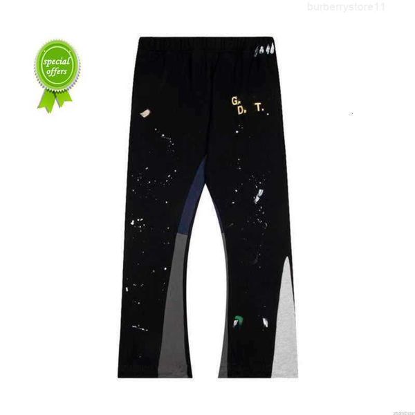 men's pants jeans galleries dept designer sweatpants sports fashion hand-painted splicing casual gram weight pure cotton terry loose14n, Black
men's pants jeans galleries dept designer sweatpants sports fashion hand-painted splicing casual gram weight pure cotton terry loose14n, Black