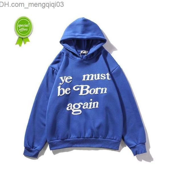 men's hoodies sweatshirts designer classic wests designer mens hoodie cpfm kanyes ye must be born again printed womens couple z230701ii, Black
men's hoodies sweatshirts designer classic wests designer mens hoodie cpfm kanyes ye must be born again printed womens couple z230701ii, Black