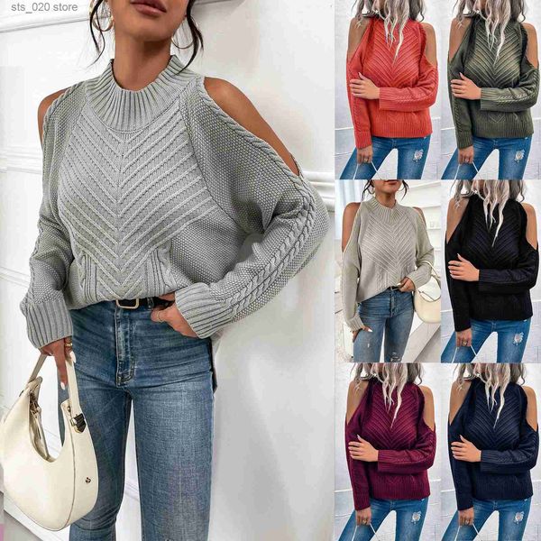 women's sweaters loose sweater 2022 autumn/winter off shoulder warm casual style t230727, White;black
women's sweaters loose sweater 2022 autumn/winter off shoulder warm casual style t230727, White;black