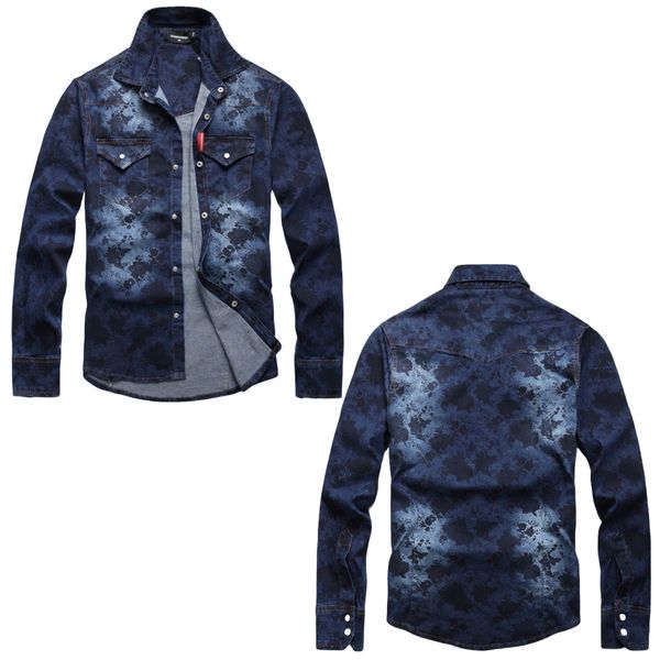 men's shirt denim dsquare luxury designer denim dsquare embroidery sky blue d2 personality vintage male decoration body male dsq8802, White;black
men's shirt denim dsquare luxury designer denim dsquare embroidery sky blue d2 personality vintage male decoration body male dsq8802, White;black