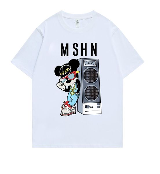 2023 spring and summer new short-sleeved t-shirt heavy industry design with printed men's and women's short-sleeved men's tre, White;black
2023 spring and summer new short-sleeved t-shirt heavy industry design with printed men's and women's short-sleeved men's tre, White;black