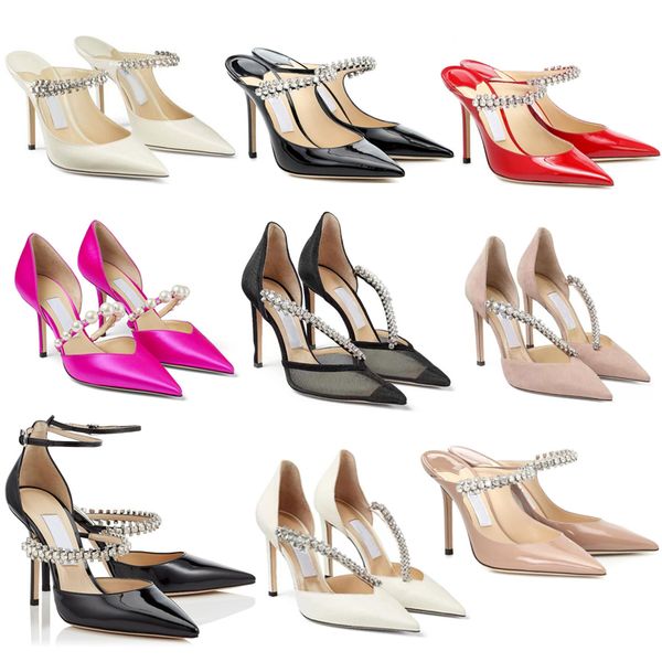famous brands sandals women pumps bing slipper high heels crystal straps stiletto heels pointed toe party wedding shoes eu34-43 with box, Black
famous brands sandals women pumps bing slipper high heels crystal straps stiletto heels pointed toe party wedding shoes eu34-43 with box, Black