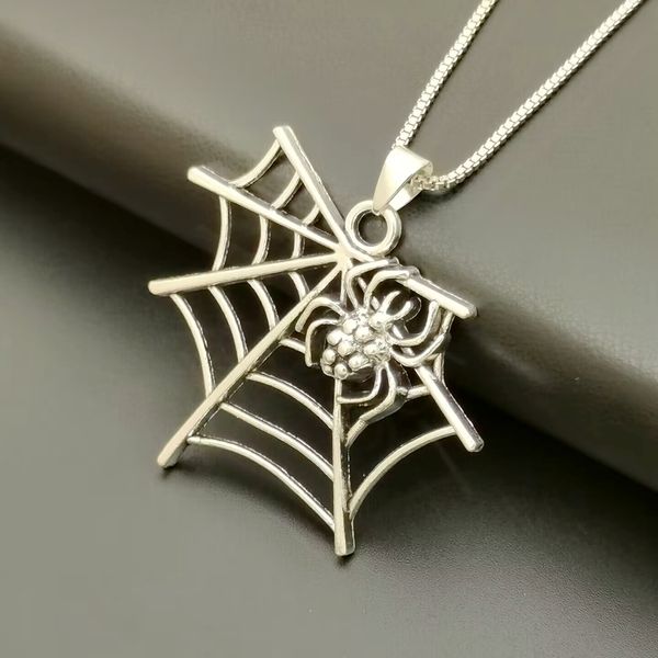 10pc charms spider halloween antique silver pendant necklace for men women halloween christmas new year jewelry gift t-04
10pc charms spider halloween antique silver pendant necklace for men women halloween christmas new year jewelry gift t-04