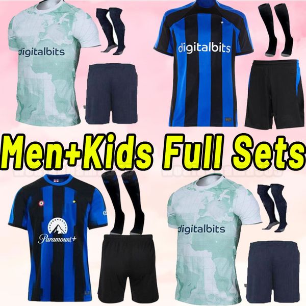men kids inter lukaku soccer jerseys 23 24 barella vidal lautaro eriksen alexis dzeko correa uniforms football shirts 2023 2024 milan short, Black;yellow
men kids inter lukaku soccer jerseys 23 24 barella vidal lautaro eriksen alexis dzeko correa uniforms football shirts 2023 2024 milan short, Black;yellow