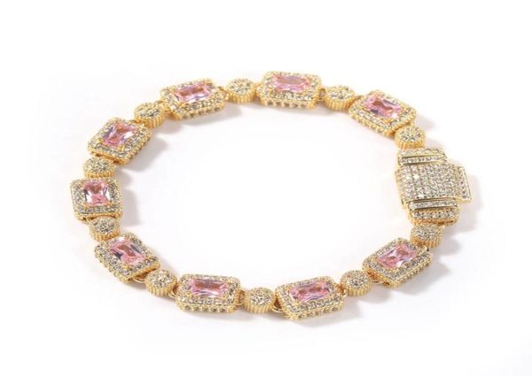 hip hop copper inlaid pink zircon tennis bracelet men women diamond mixed 7inch 8inch crystal bracelets jewelry accessories8939053, Golden;silver
hip hop copper inlaid pink zircon tennis bracelet men women diamond mixed 7inch 8inch crystal bracelets jewelry accessories8939053, Golden;silver