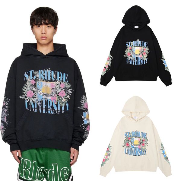 my tide rhude floral flag print high weight pure cotton loop loose hoodie hoodie for men and women, Black
my tide rhude floral flag print high weight pure cotton loop loose hoodie hoodie for men and women, Black
