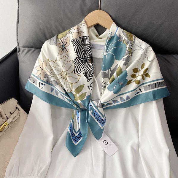 scarves japan and south korea sweet summer new multifunctional decorative women's scarf 90 imitation silk flower small square 230717, Blue;gray
scarves japan and south korea sweet summer new multifunctional decorative women's scarf 90 imitation silk flower small square 230717, Blue;gray