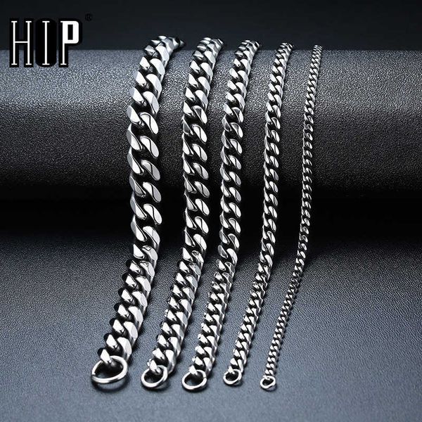hip hop cuban chain width 3.6mm5mm7mm9mm11mm stainless steel waterproof necklace men jewelry fashion trend gift, Silver
hip hop cuban chain width 3.6mm5mm7mm9mm11mm stainless steel waterproof necklace men jewelry fashion trend gift, Silver
