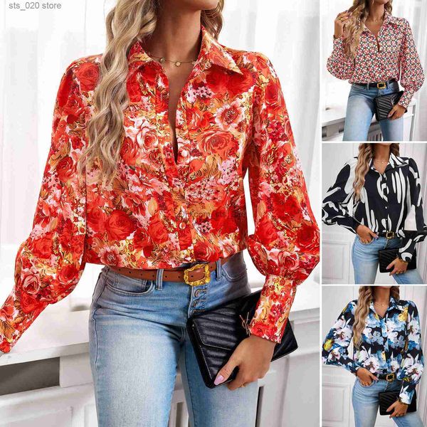 women's blouses shirts printed shirt women's autumn and winter 2023 women's long sleeved shirt t230727, White
women's blouses shirts printed shirt women's autumn and winter 2023 women's long sleeved shirt t230727, White