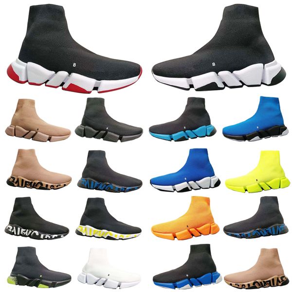 fashion design speed sock shoes mens womens walking triple black white red lace graffiti sole platform comfortable personality
fashion design speed sock shoes mens womens walking triple black white red lace graffiti sole platform comfortable personality