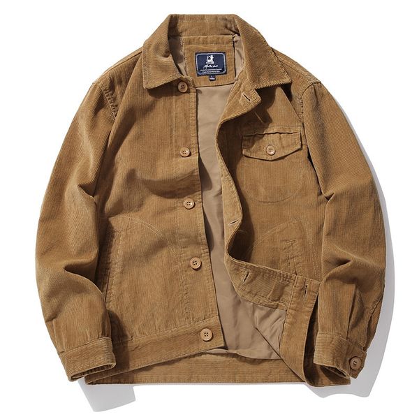 men's jackets solid color stand bomber coat men casual thin jacket spring autumn corduroy outwear fashion zipper slim 230726, Black;brown
men's jackets solid color stand bomber coat men casual thin jacket spring autumn corduroy outwear fashion zipper slim 230726, Black;brown