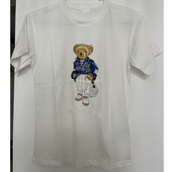 women's t-shirt high-quality women bear t-shirt printed punk summer short sleeve female tshirts casual streetwear 230726, White
women's t-shirt high-quality women bear t-shirt printed punk summer short sleeve female tshirts casual streetwear 230726, White