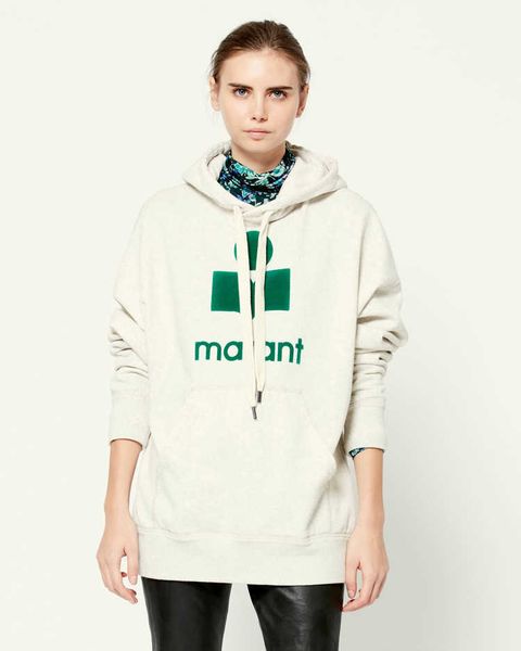 isabel marant autumn/winter new french style classic flocking printed cotton women's loose hooded sweater long sleeve 1 m2wo, Black
isabel marant autumn/winter new french style classic flocking printed cotton women's loose hooded sweater long sleeve 1 m2wo, Black