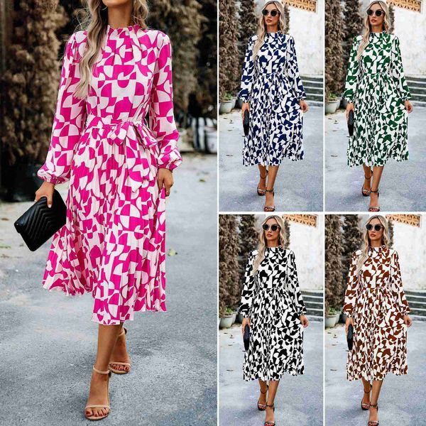basic casual dresses design printed dress 2023 autumn/winter round neck long dress t230727, Black;gray
basic casual dresses design printed dress 2023 autumn/winter round neck long dress t230727, Black;gray