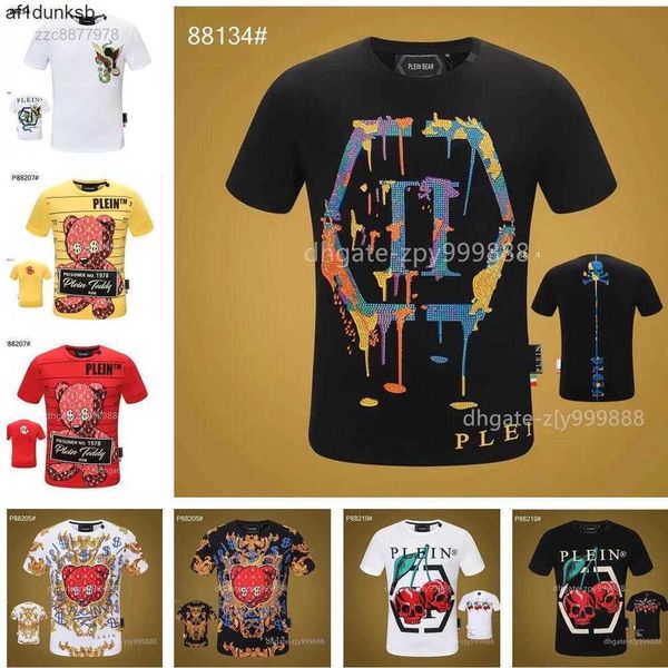 men mens brand philipps t shirt mens designer tshirts tshirts clothing rhinestone skull plein tshirts classical bear hip hop streetwear tshi, White;black
men mens brand philipps t shirt mens designer tshirts tshirts clothing rhinestone skull plein tshirts classical bear hip hop streetwear tshi, White;black