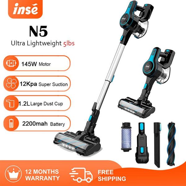 jeans cordless vacuum cleaner 12kpa 130w lightweight stick vacuum cleaner up to 40mins runtime 2200mah rechargeable battery 6in1, Blue
jeans cordless vacuum cleaner 12kpa 130w lightweight stick vacuum cleaner up to 40mins runtime 2200mah rechargeable battery 6in1, Blue