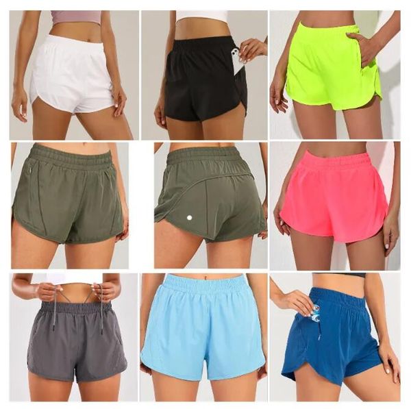 lu-0260 brand womens yoga outfits shorts exercise short pants with zipper pocket fitness wear girls running elastic female pants sportswear, White;red
lu-0260 brand womens yoga outfits shorts exercise short pants with zipper pocket fitness wear girls running elastic female pants sportswear, White;red