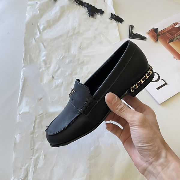 women dress shoes flat casual low-wedding party designer c chain chal business office formal loafers social chunky heel single shoes driving, Black
women dress shoes flat casual low-wedding party designer c chain chal business office formal loafers social chunky heel single shoes driving, Black