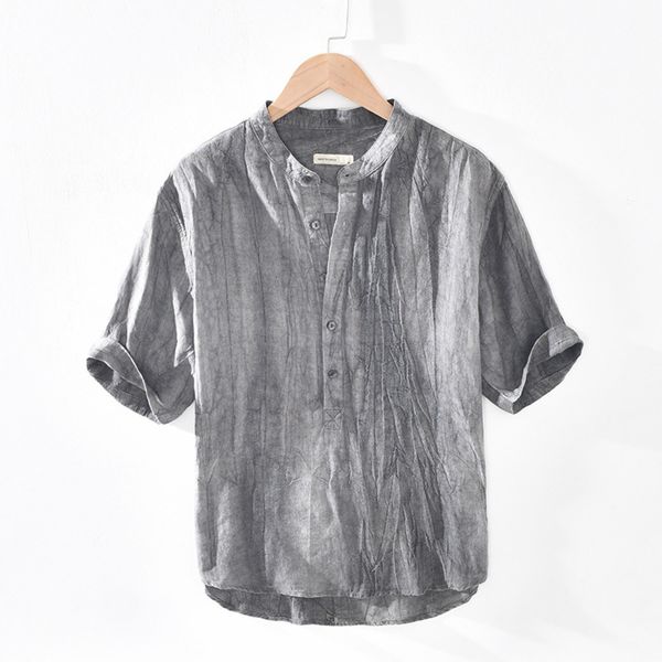 mens casual shirts japan style for men linen fabric breathe short sleeve oneck clothes breathable 230726, White;black
mens casual shirts japan style for men linen fabric breathe short sleeve oneck clothes breathable 230726, White;black