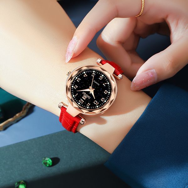women watch watches luxury star fashion trend waterproof belt quartz-battery watch, Slivery;brown
women watch watches luxury star fashion trend waterproof belt quartz-battery watch, Slivery;brown