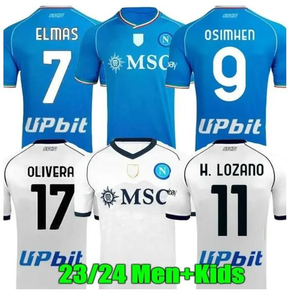 23 24 napoli soccer jerseys maglia naples zielinski anguissa olivera kvaratskhelia kids football shirt anguissa fabian lozano ssc napoli mai, Black;yellow
23 24 napoli soccer jerseys maglia naples zielinski anguissa olivera kvaratskhelia kids football shirt anguissa fabian lozano ssc napoli mai, Black;yellow