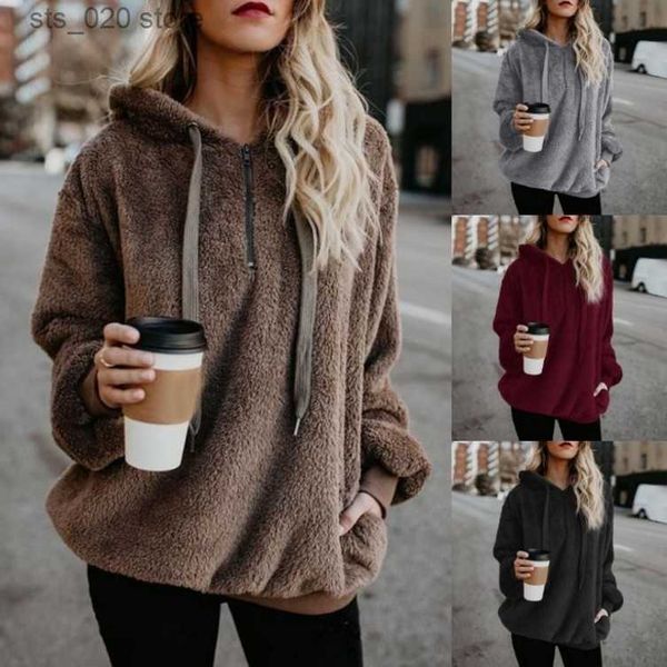 women's hoodies sweatshirts autumn women velvet hoodues warm plush pocket street hooded loose coat women's clothing hoodies sweats, Black
women's hoodies sweatshirts autumn women velvet hoodues warm plush pocket street hooded loose coat women's clothing hoodies sweats, Black
