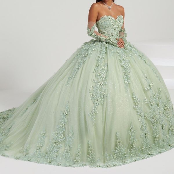 sage green shiny quinceanera dresses glittering beading lace appliques with cape birthday party princess prom vestidos de 15 anos, Blue;red
sage green shiny quinceanera dresses glittering beading lace appliques with cape birthday party princess prom vestidos de 15 anos, Blue;red