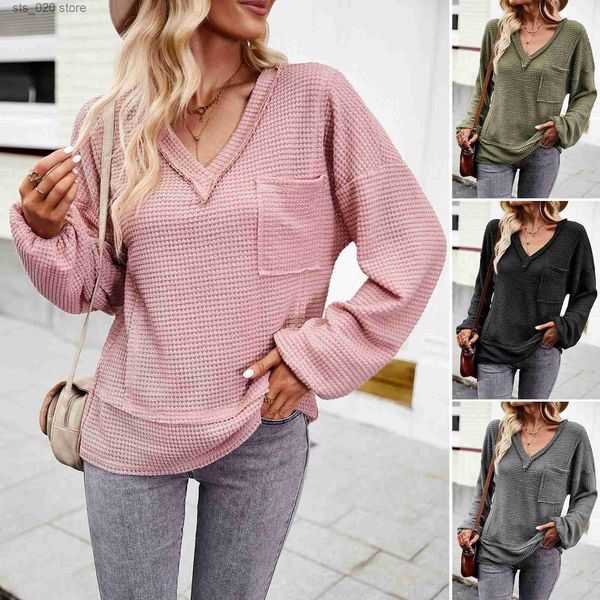 women's sweaters solid color knitted shirt for women's autumn/winter 2023 v-neck long sleeved t230727, White;black
women's sweaters solid color knitted shirt for women's autumn/winter 2023 v-neck long sleeved t230727, White;black