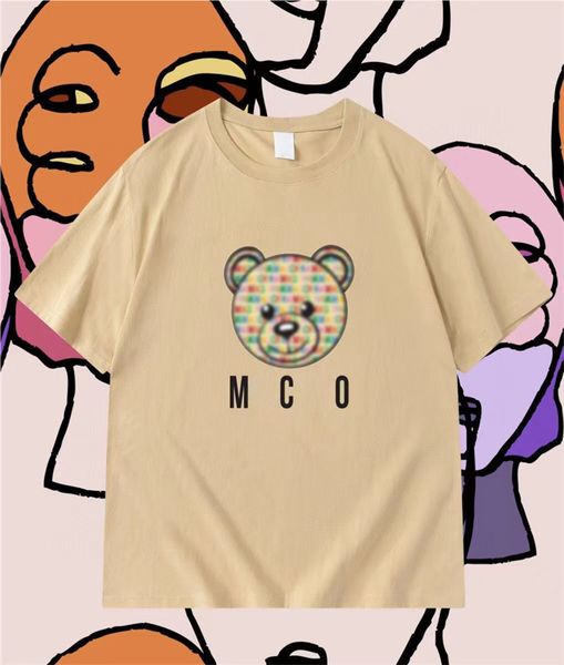 2023 spring and summer new short-sleeved t-shirt heavy industry design with printed men's and women's short-sleeved men's tre, White;black
2023 spring and summer new short-sleeved t-shirt heavy industry design with printed men's and women's short-sleeved men's tre, White;black