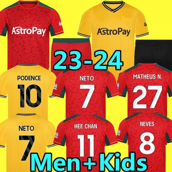 23 24 wolves soccer jerseys matheus n. neto cunha joao gomes hee chan podence sarabia traore lemina 2023 2024 wanderers wolverhampton footba, Black;yellow
23 24 wolves soccer jerseys matheus n. neto cunha joao gomes hee chan podence sarabia traore lemina 2023 2024 wanderers wolverhampton footba, Black;yellow