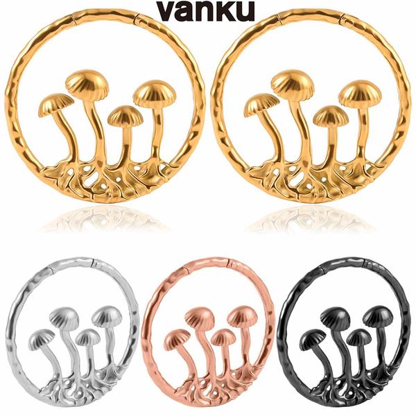 dental grills vanku 2pc stainless steel mushroom ear weights hangers for stretched ears gauges plugs tunnels body piercing jewelry 230727, Black
dental grills vanku 2pc stainless steel mushroom ear weights hangers for stretched ears gauges plugs tunnels body piercing jewelry 230727, Black