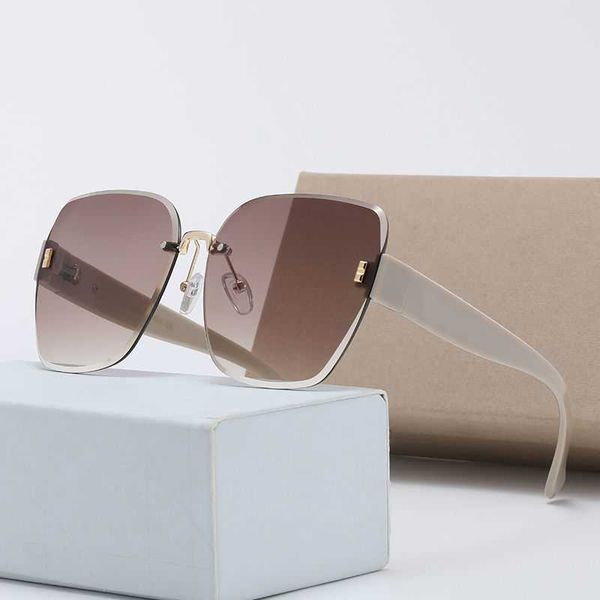 new fashion designer brand sunglasses classic men's and women's frameless large frame street p travel anti glare driver glasses, White;black
new fashion designer brand sunglasses classic men's and women's frameless large frame street p travel anti glare driver glasses, White;black