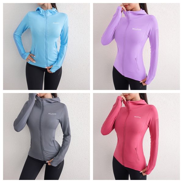 autumn and winter hooded zipper sports coat women's slim fit quick dried yoga running training fitness suit long sleeve
autumn and winter hooded zipper sports coat women's slim fit quick dried yoga running training fitness suit long sleeve
