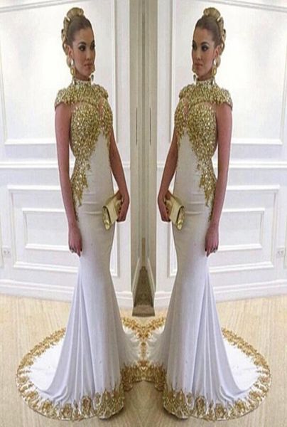 stunning white long evening dress high neck cap sleeve beaded gold lace appliques stretch satin mermaid women formal gowns5691428, Black;red
stunning white long evening dress high neck cap sleeve beaded gold lace appliques stretch satin mermaid women formal gowns5691428, Black;red